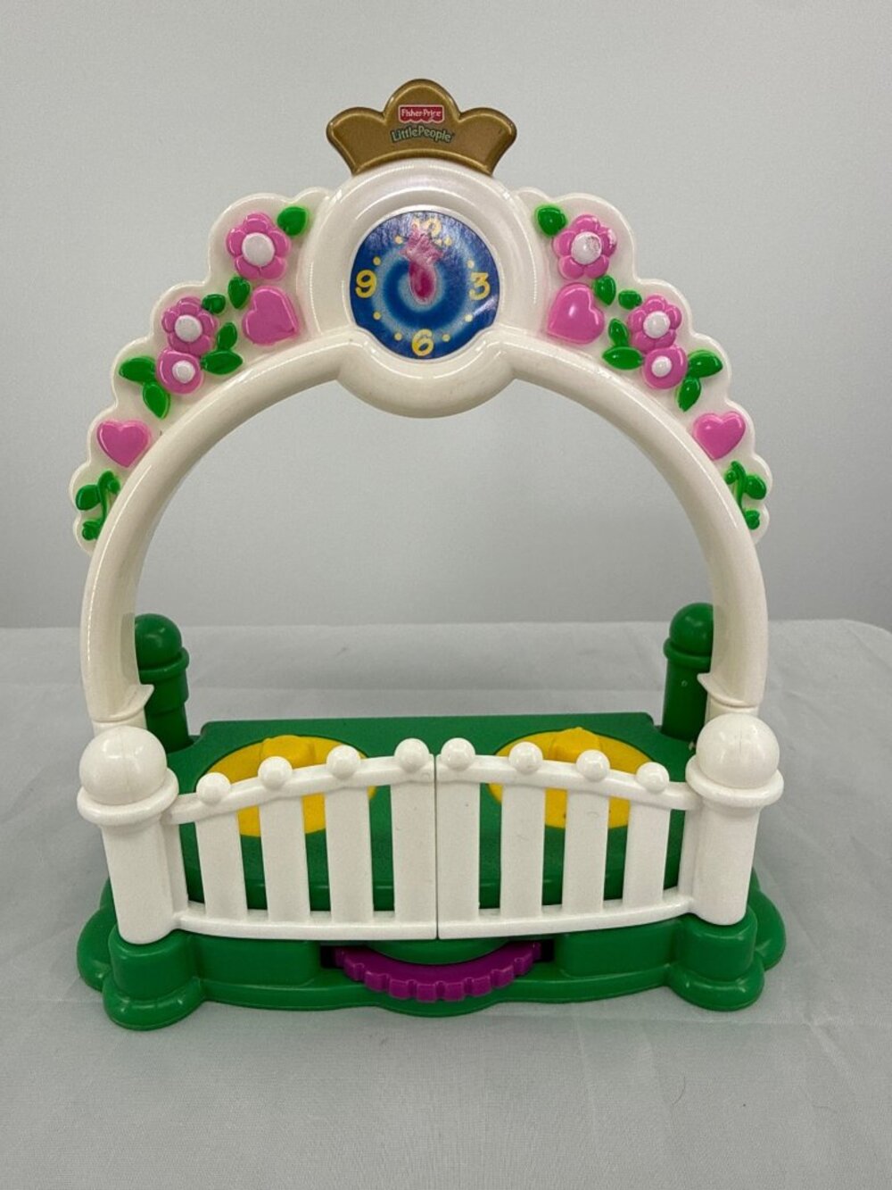Vtg Fisher Price Little People Lil Kingdom Dance Floor Arch Replacement Part 200